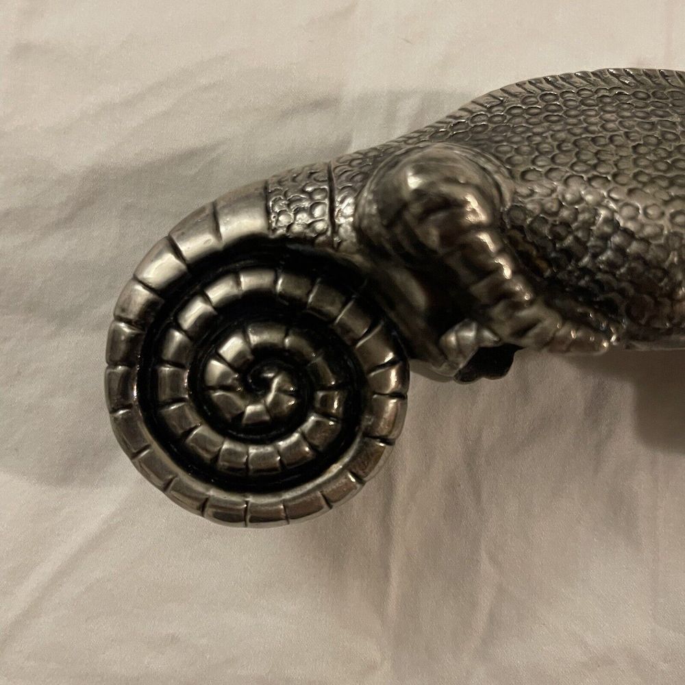 Anheuser-Busch Pewter Louis the Lizard Bottle Opener - Picture 6 of 11